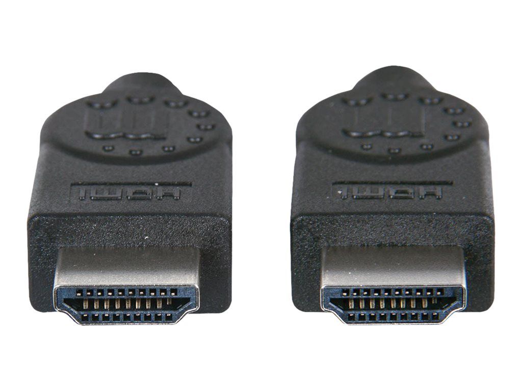 Cable HDMI y Ethernet IC Intracom, 7.5 m, Negro