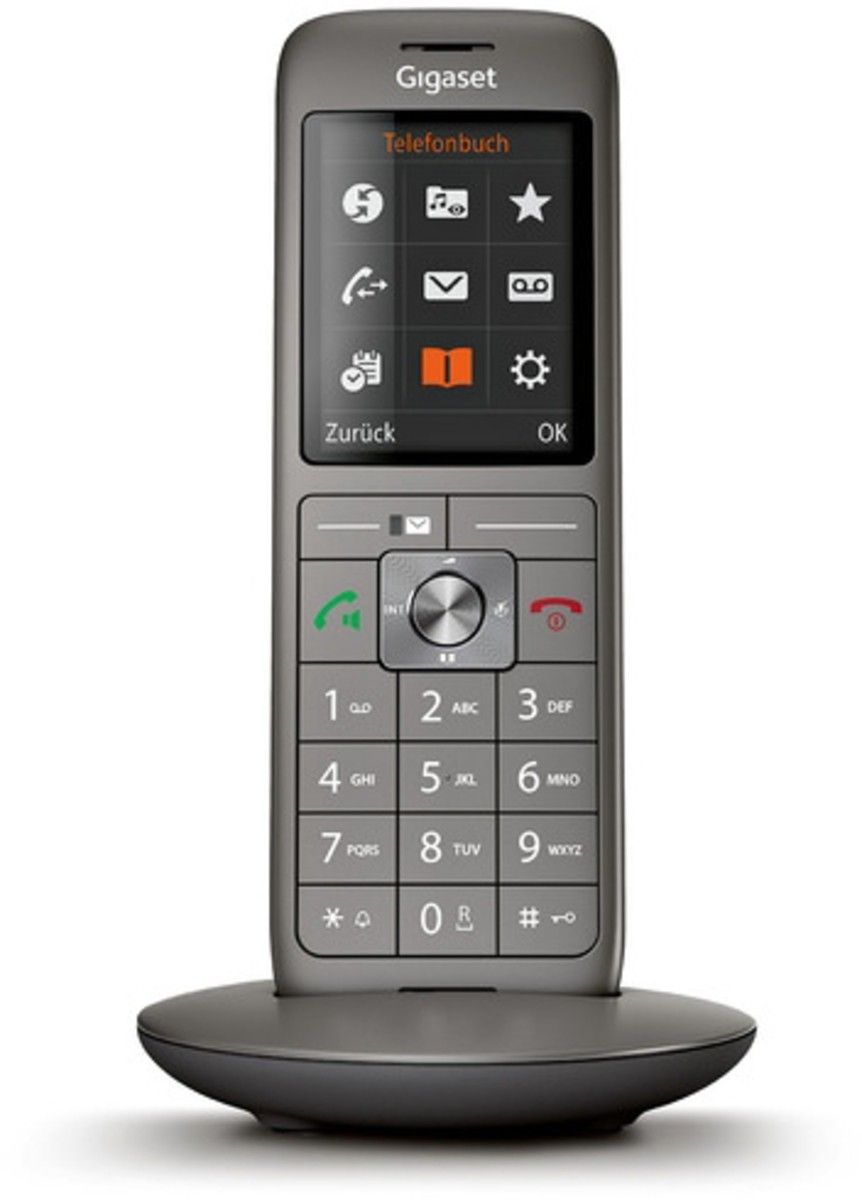 Gigaset CL660HX - Wireless Handset Extension with Caller ID - DECTGAP - Black, Anthracite