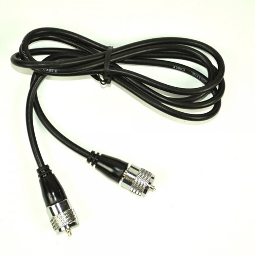 Albrecht 7581 Coaxial Cable 1.5m PL-259 Black