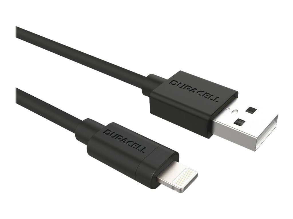Cable Duracell Lightning - 2 m, USB-C a Lightning Masculino