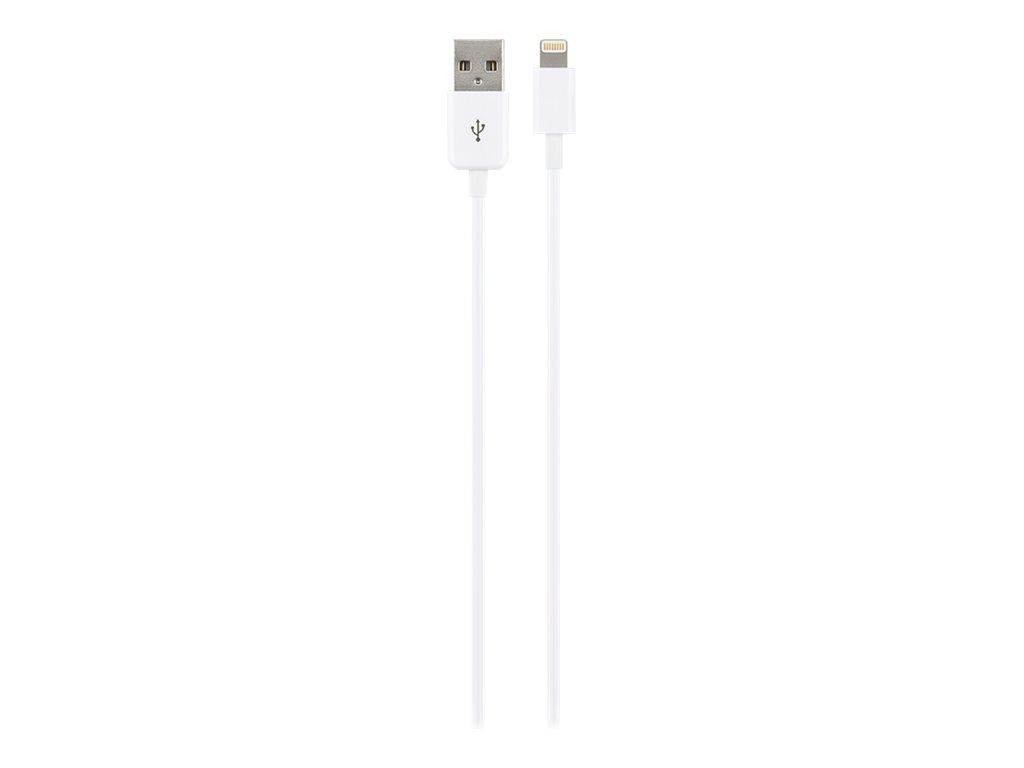 Cable Lightning Wentronic - 50 cm, Blanco