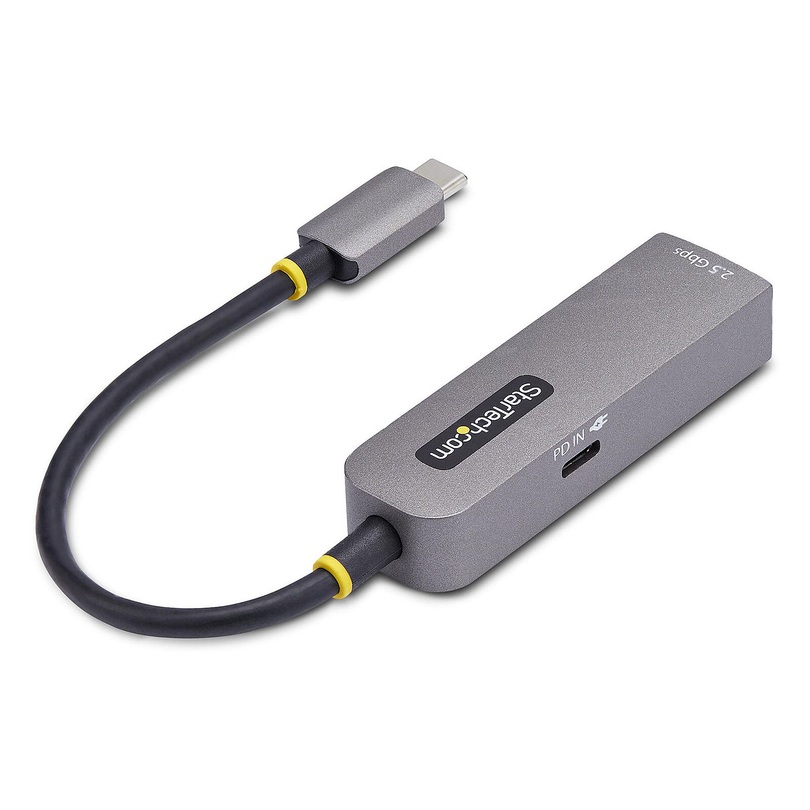 StarTech.com USB-C 3.0 / Gigabit Ethernet adapter with 100W PD (M/F) 