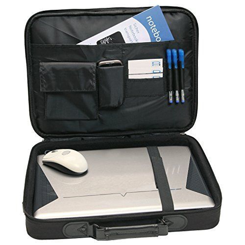 Pedea Trendline - Laptop Sleeve with Wireless Mouse, Black