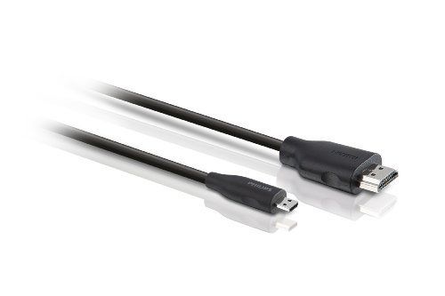 Philips 1.5m High-Speed HDMI Cable, Black