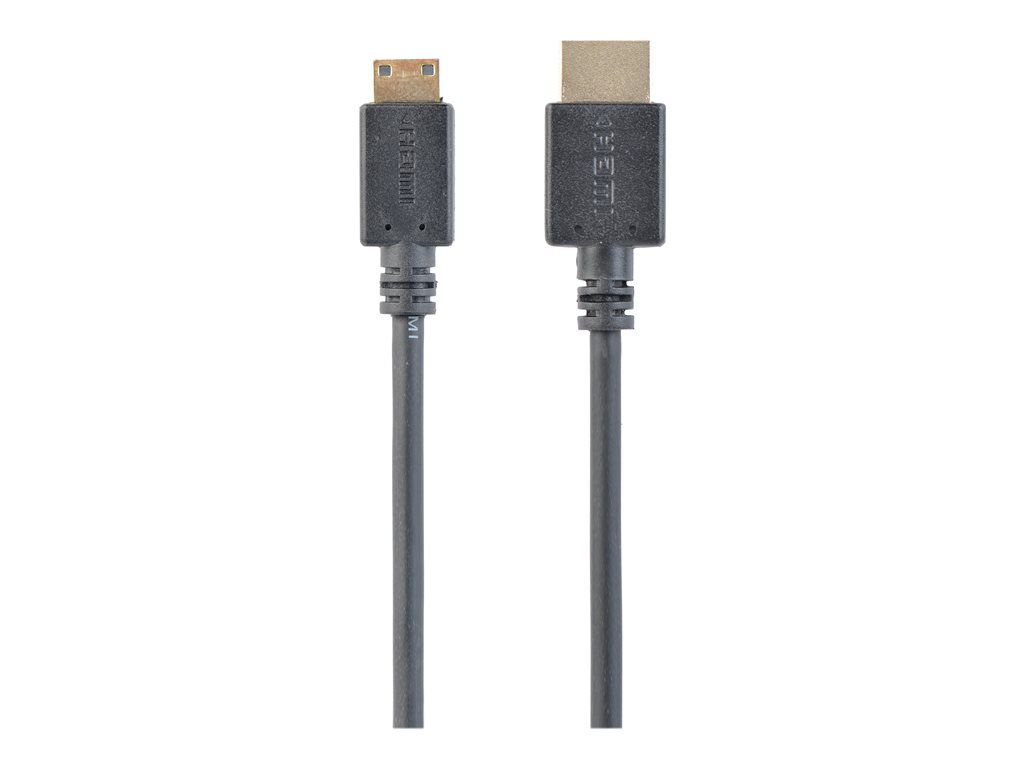 Cable HDMI con Ethernet Gembird CC-HDMI4C-6 - 1,8 m, conector mini HDMI tipo C macho a macho HDMI - soporte 4K