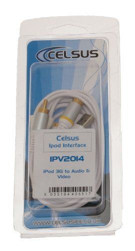Celsus IPV2014 iPod 3G Cable with RCA Connector