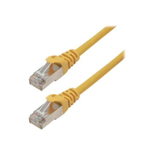 MCL Samar CAT 6a SFTP Cable, 3m, Yellow