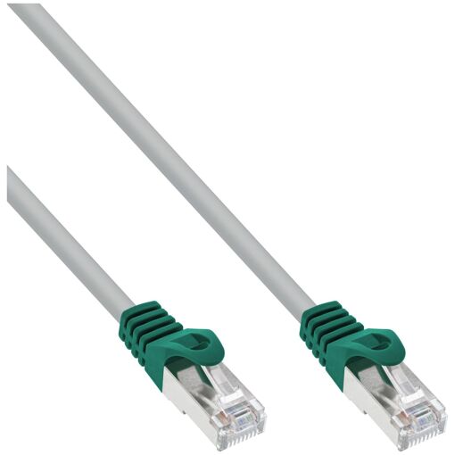 Câble réseau InLine Cat5e, 10 m, Gris (F/UTP FTP)