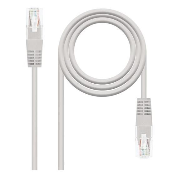 NanoCable CAT6 RJ-45 Cable, 5m, Grey