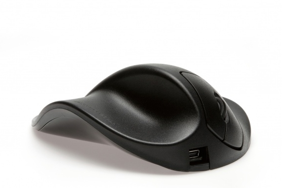 BakkerElkhuizen HandShoeMouse Wireless Optical Mouse for Left-Handed Users, 1000 DPI