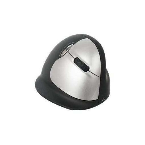 HE Ergonomic Vertical Wireless Right-Handed Mouse - Black