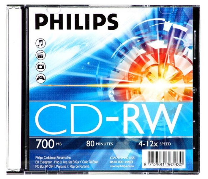 Philips 80min/700MB CD-RW