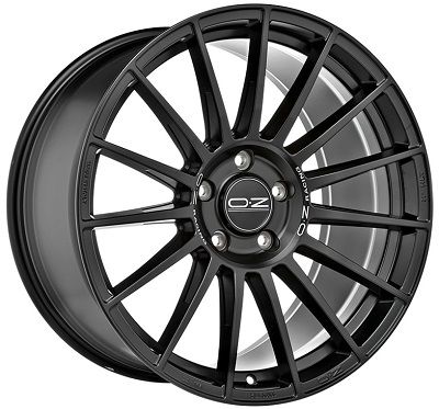 Jantes OZ Superturismo Dakar 9.5J x 22, 5x130 ET52 - Noir Mat