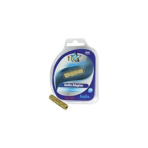 Adaptateur audio Nedis HQ Standard - 3,5 mm prise stéréo mini jack femelle à femelle