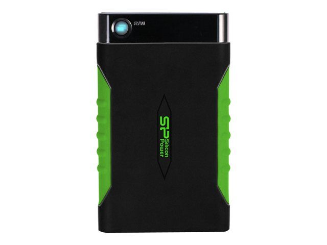 Silicon Power Armor A15 - 1TB External Portable Hard Drive - 2.5" - USB 3.0 - Black