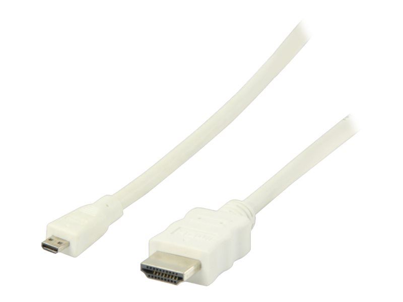 Nedis Valueline HDMI Cable with Ethernet - 2m, White