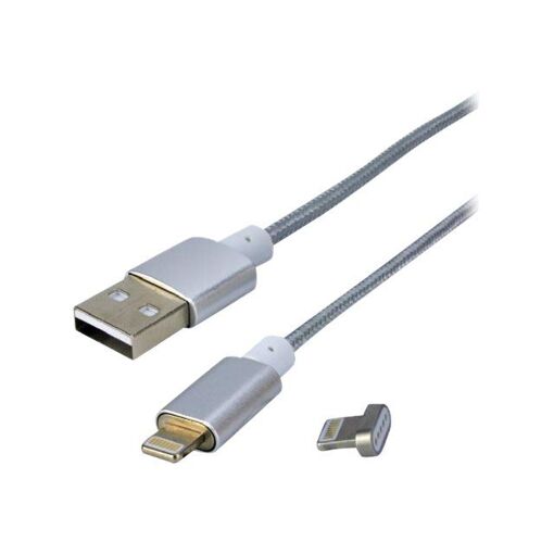 MCL Lightning Cable - 1m Magnetic USB Male to Lightning Male