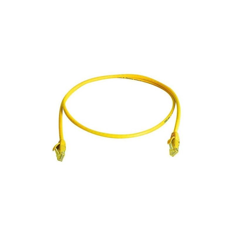 Telegärtner MP8 250 - CAT6 UTP Cable - 50cm, Yellow