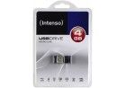 Unidad Flash Intenso 4 GB - USB 2.0 - Negro