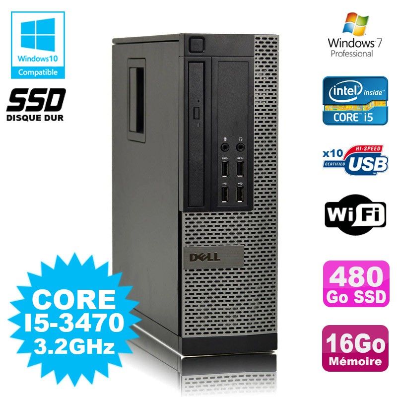 Dell Optiplex 790 SFF Core i5-3470 PC