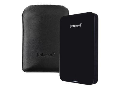 Intenso 1TB External Hard Drive - USB 3.0 - 2.5" - 5400 RPM - 8MB Buffer - Black