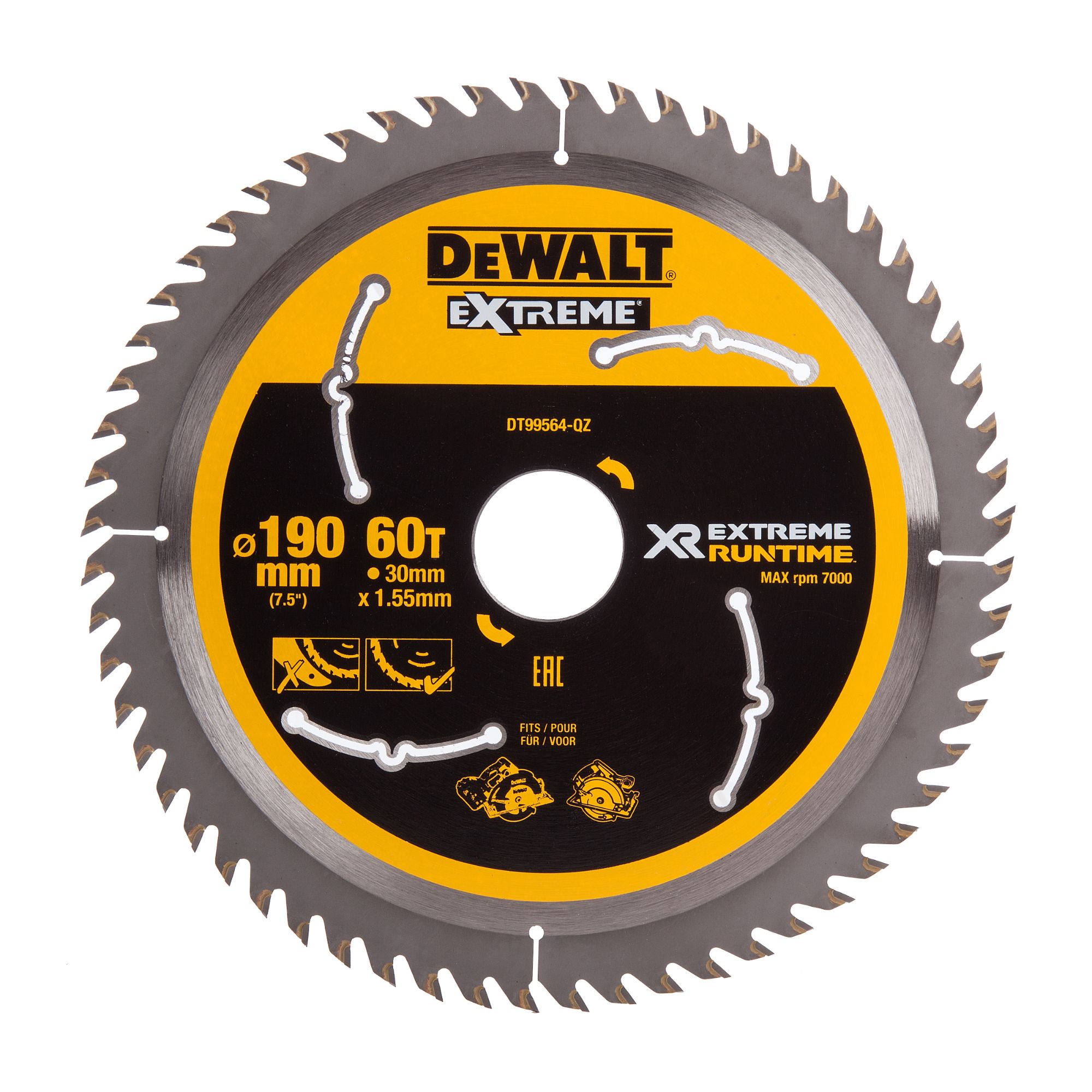 Lame de scie DeWalt DT99564