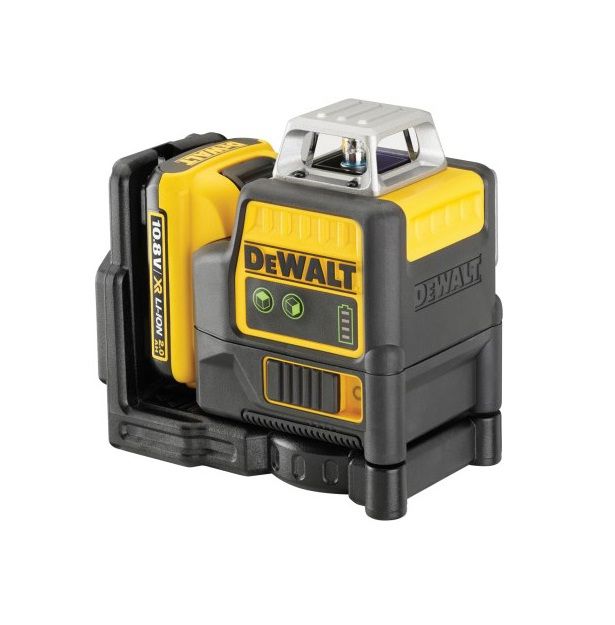 Dewalt 2x360° Laser Level DCE0811D1G-QW 10.8V