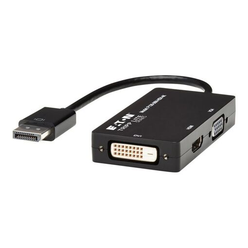 Adaptateur Eaton Tripp Lite DisplayPort vers VGA/DVI/HDMI