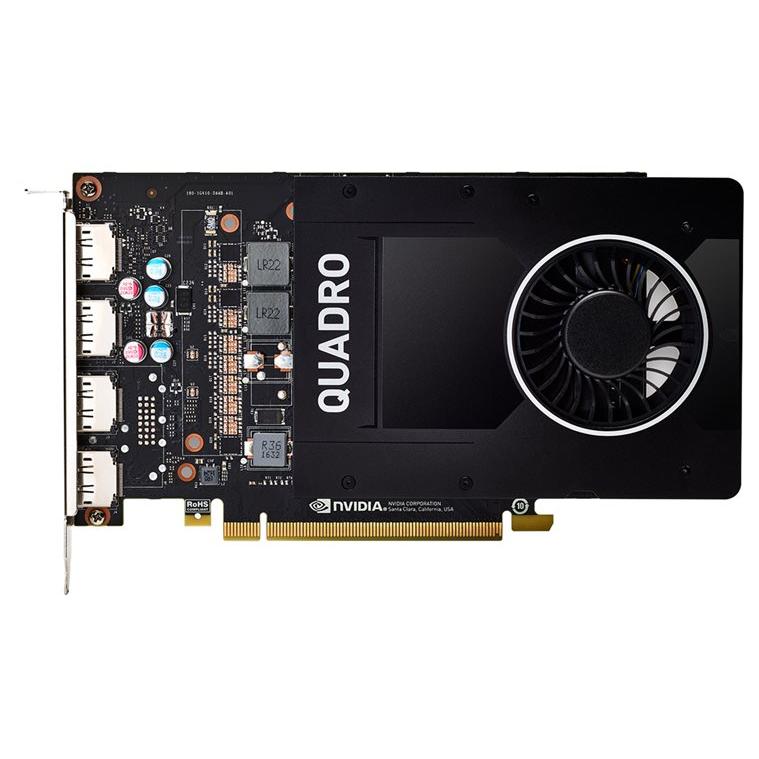 PNY NVIDIA Quadro P2000 Graphics Card - 5GB GDDR5 - PCIe 3.0 x16 - 4 DisplayPort