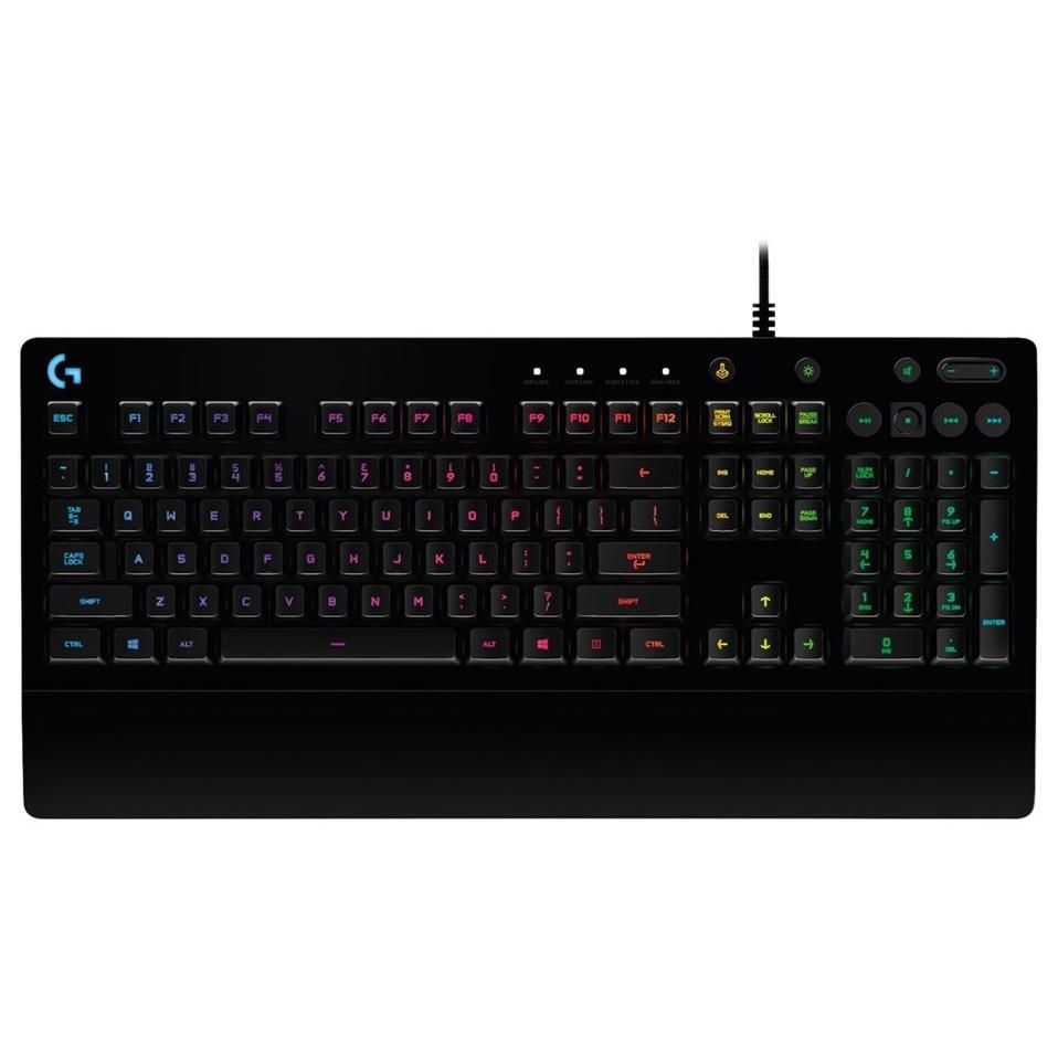 Logitech Prodigy G213 Retro-Lit USB Keyboard - Spanish QWERTY