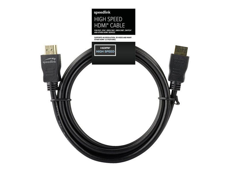 Cable HDMI Jöllenbeck - 1,5 m Macho a Macho - Negro - Compatibilidad con 1080p