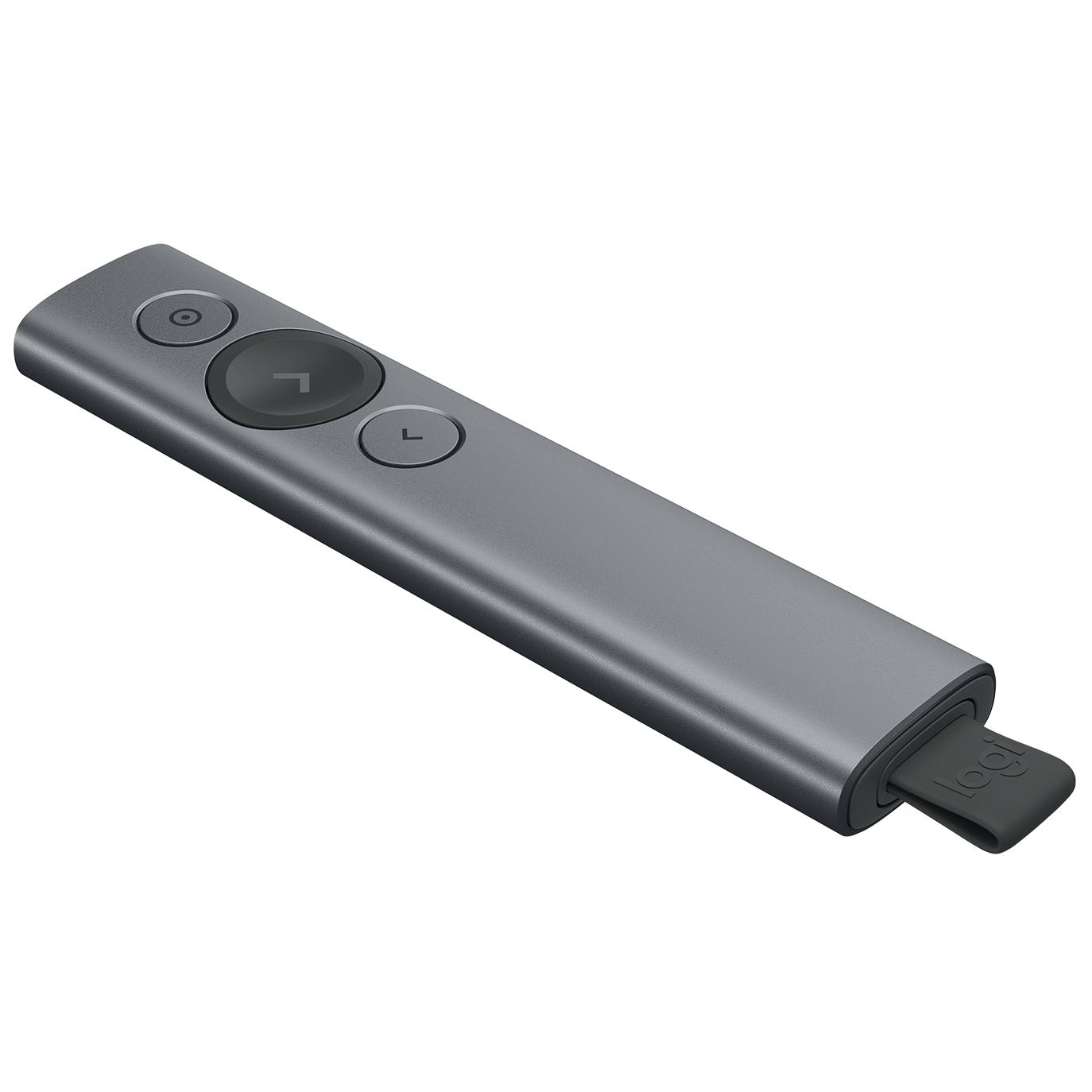 Control remoto Logitech Bluetooth/RF Gris