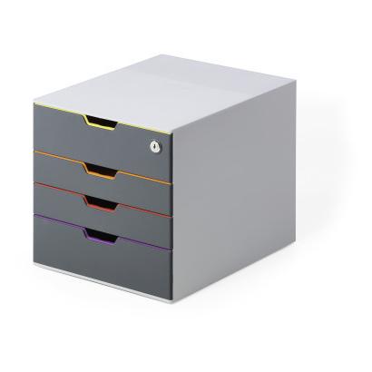 Durable Varicolor Grey Plastic File Organizer