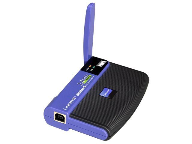 Linksys Wireless-G USB Adapter WUSB54G - Network Adapter - USB 2.0 - 802.11b/g