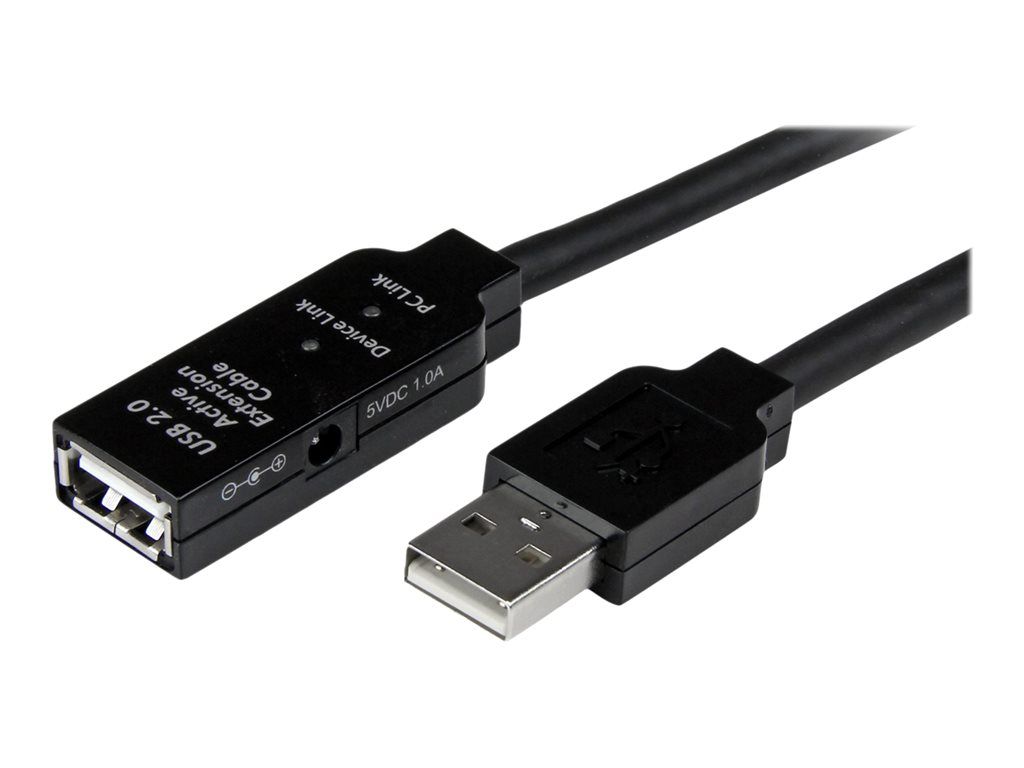 StarTech.com 15ft Active USB Extension Cable - 1x USB A Male to 1x USB A Female
