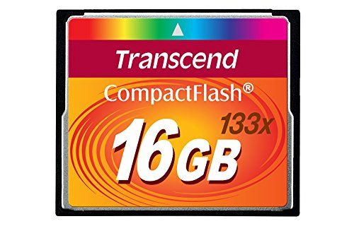 Transcend 16GB CompactFlash Memory Card (133x)