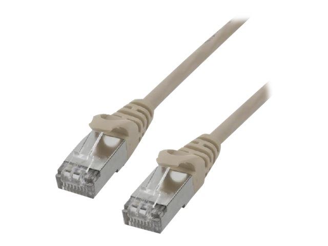 MCL - RJ-45 Patch Cable - 20ft - Shielded Twisted Pair (STP) - CAT6 - Molded, Locking - Gray