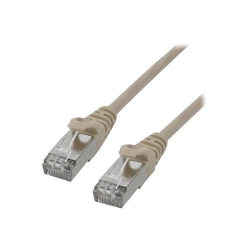 MCL - RJ-45 Patch Cable - 20ft - Shielded Twisted Pair (STP) - CAT6 - Molded, Locking - Gray