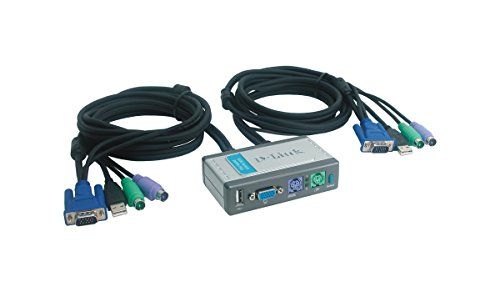 D-Link DKVM 2KU 2-Port PS2/USB Keyboard and Mouse Switch