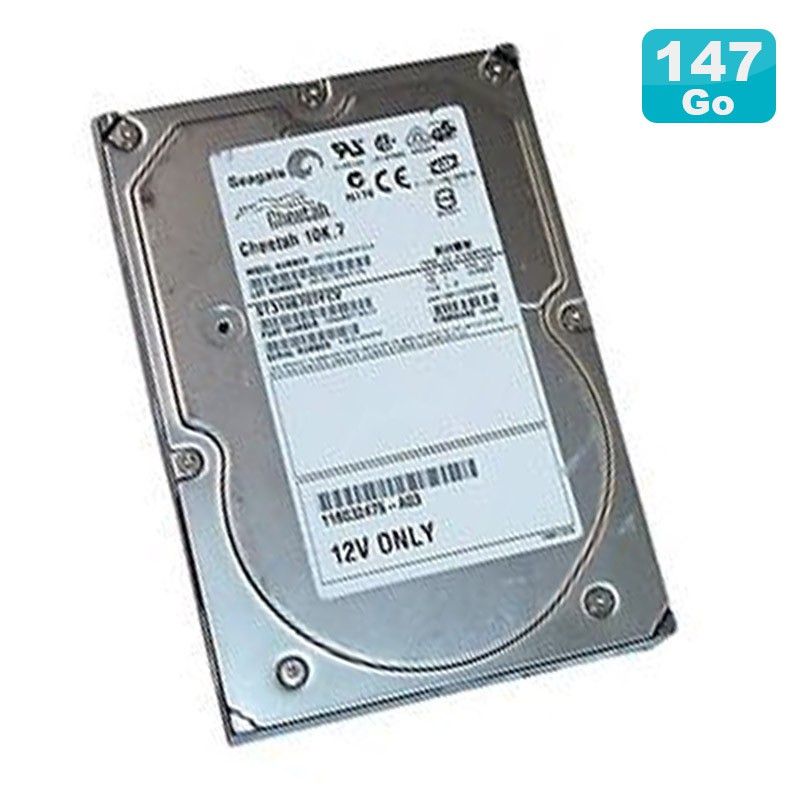 Disco duro Seagate 146 GB Fibre Channel 40 pines ST3146707FCV 10.000 RPM