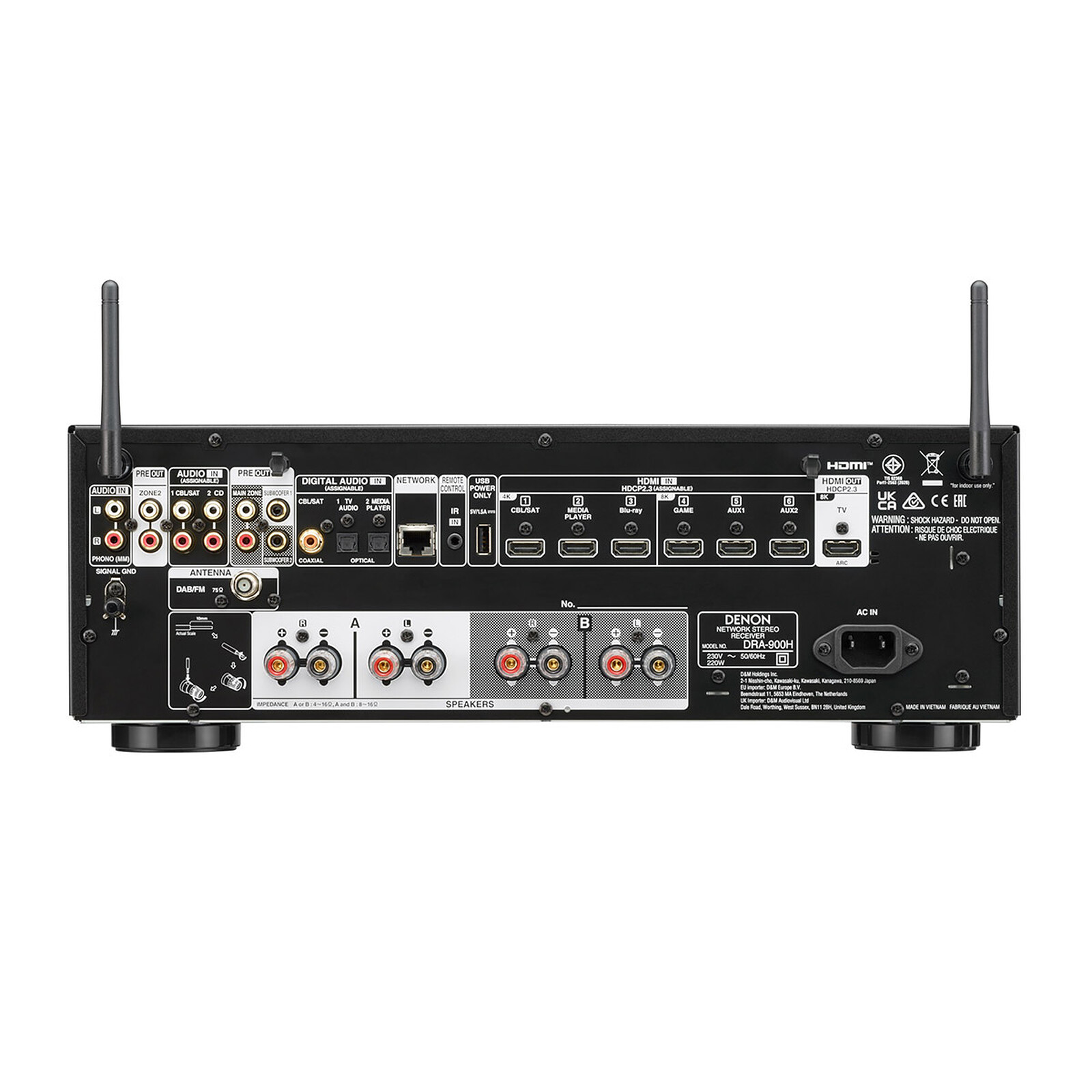 Denon DRA-900H Black