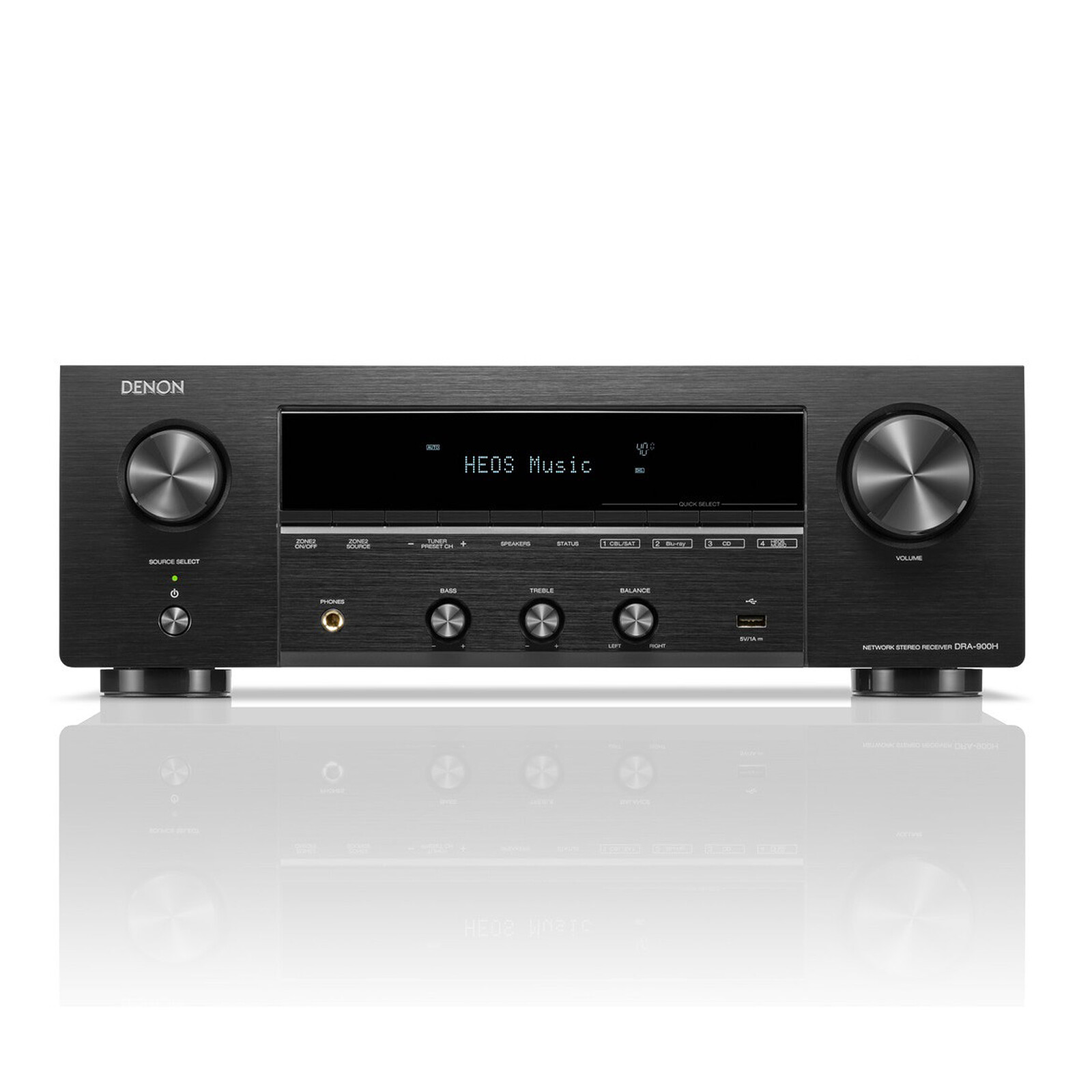 Receptor estéreo Denon DRA-900H Negro