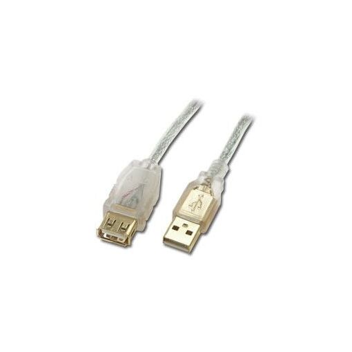 Extensión de cable USB Connectland - 3 m, Plata