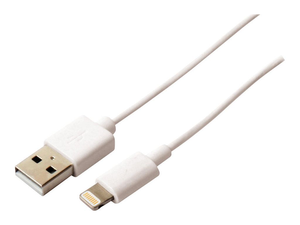 Ksix Lightning Cable - 1m, White