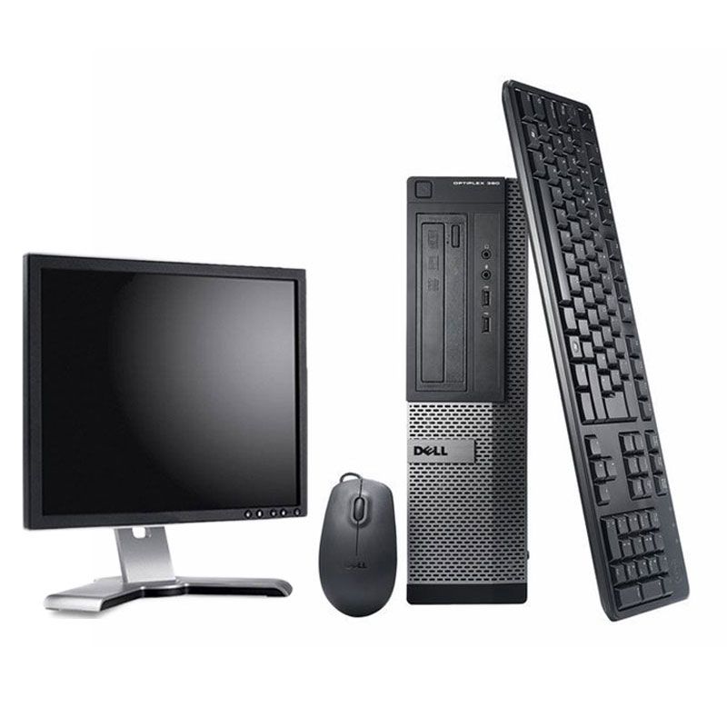 Dell Optiplex 390 SFF Computer - 2.7GHz, 4GB RAM, 250GB SSD + 19-inch Monitor