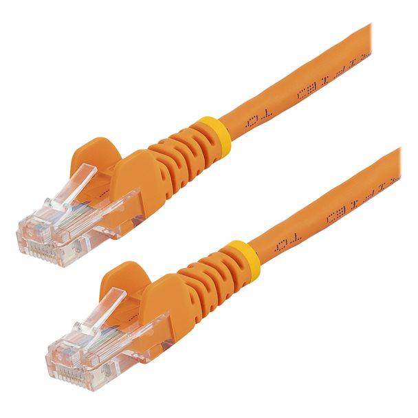 StarTech 10ft Cat5e UTP Unshielded Cable - Orange