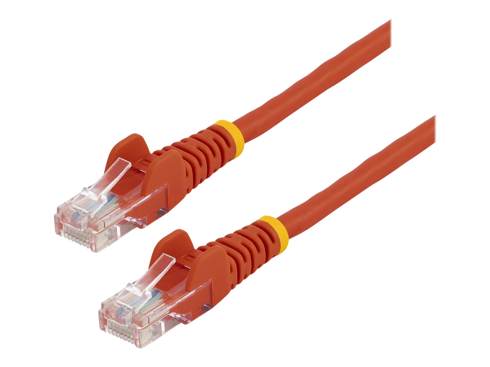 StarTech 10ft UTP Cat5e Non-Coiled Network Cable - Red