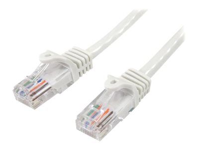 StarTech 7ft UTP Cat5e Cable - White