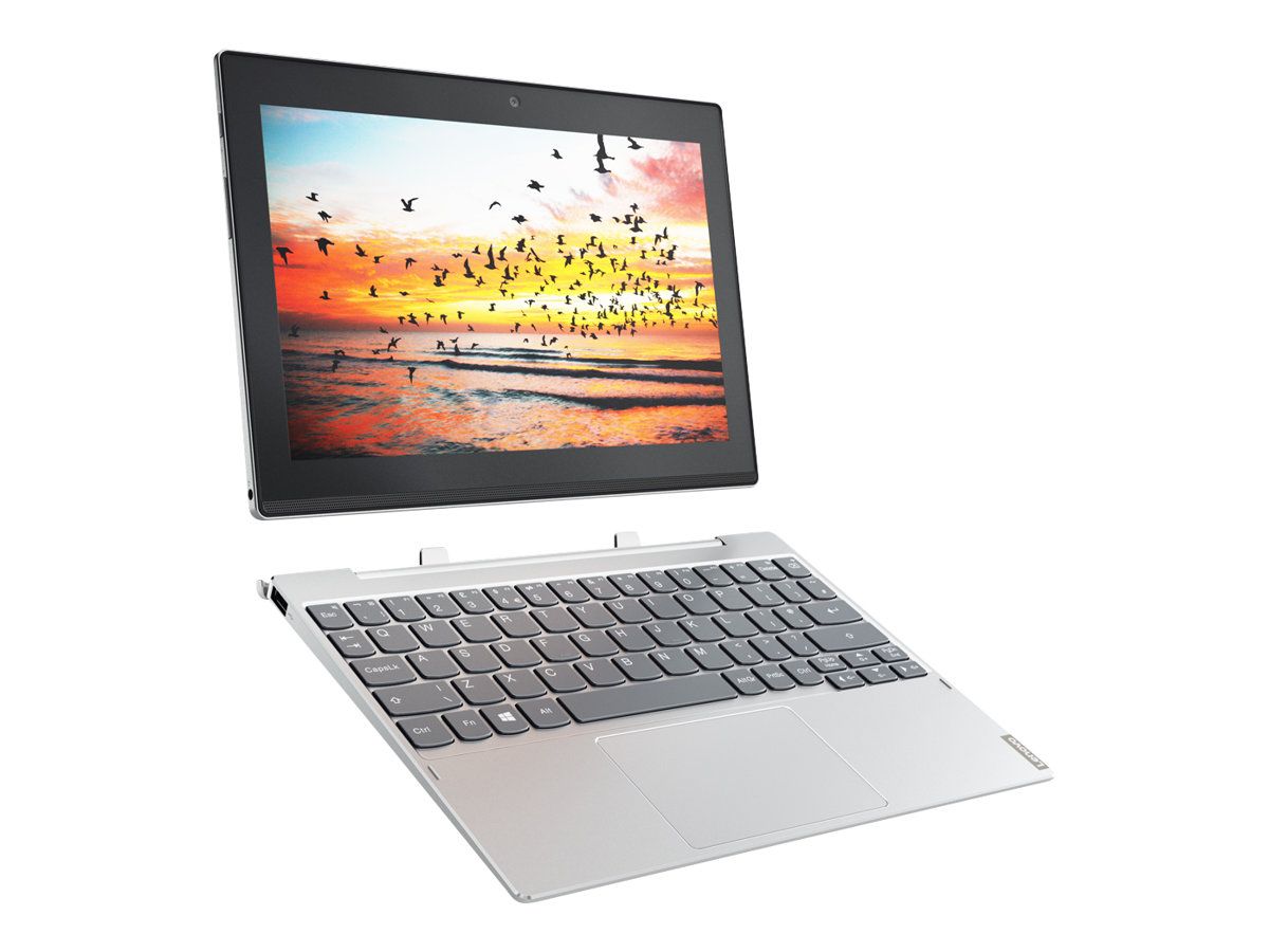 Lenovo IdeaPad Miix 320-10ICR, 10.1" Atom x5, 1.44GHz, 4GB RAM, 64GB SSD, Silver AZERTY Keyboard