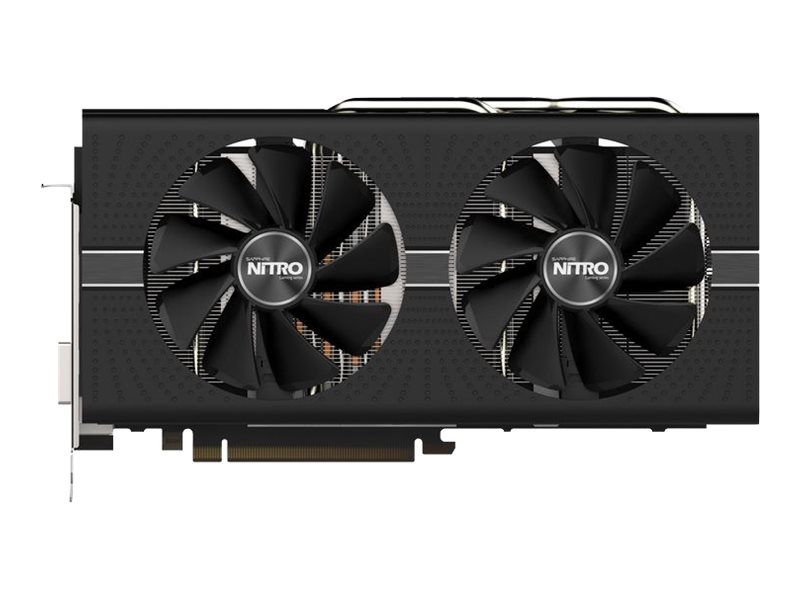 Sapphire Nitro+ RX 580 Graphics Card - Radeon RX 580 - 8GB GDDR5 - PCIe 3.0 x16 - DVI, 2x HDMI, 2x DisplayPort